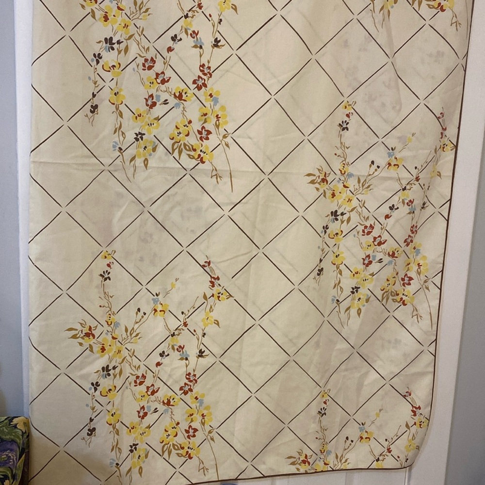 Vintage tablecloth cotton